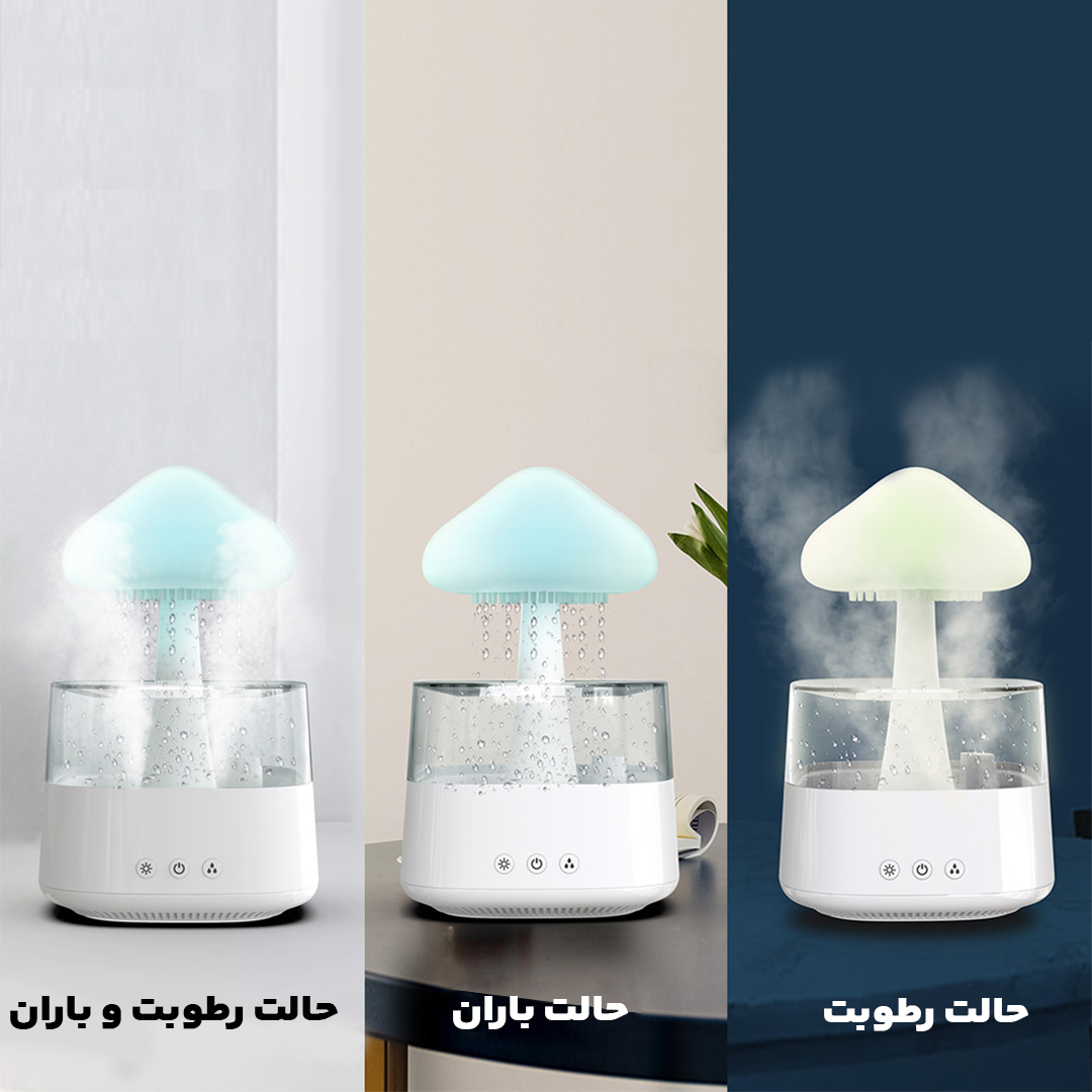 خرید چراغ خواب ابر باران زا عمده (6 عددی)